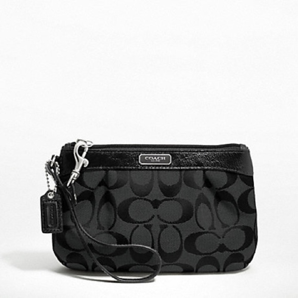 Signature Coach Wristlet